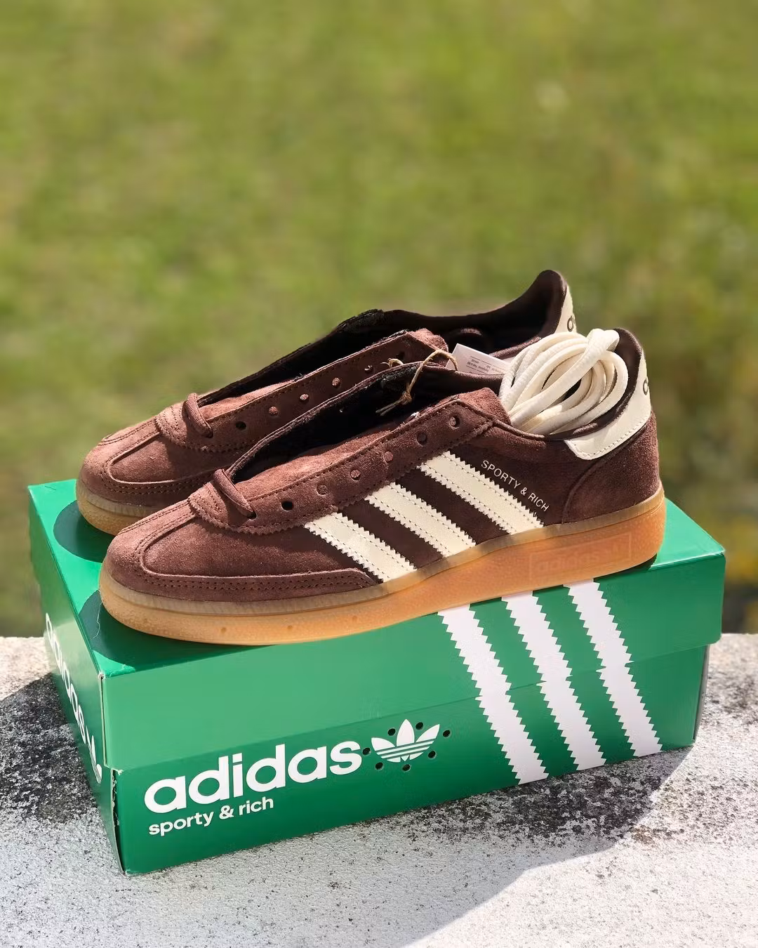 adidas Sporty & Rich x Handball Spezial 'Auburn Gum' IH2612 adidas Sporty & Rich x Handball Spezial 'Auburn Gum' IH2612